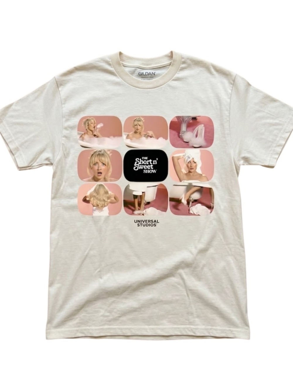 Gildan Cream Sabrina Carpenter Graphic Tee